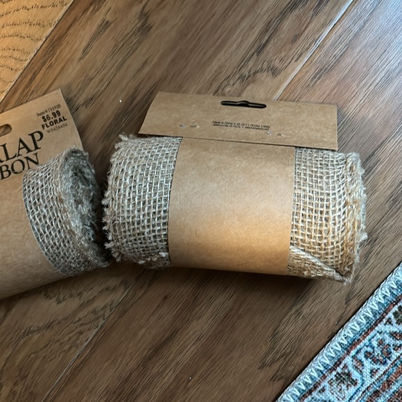 Burlap Ribbon - Picture 3 of 3